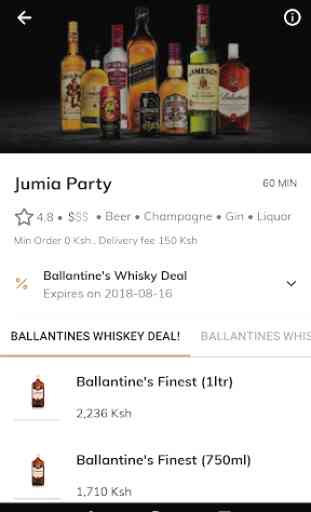 Jumia Party: Liquor delivery 2
