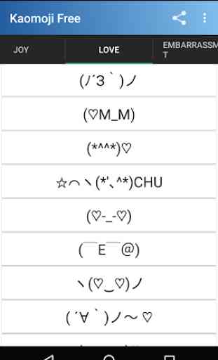 Kaomoji: Emojis Japoneses Free 2