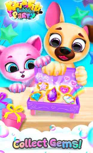 Kiki & Fifi Bubble Party - Fun with Virtual Pets 4
