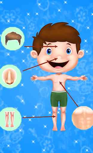 Learning Human Body Parts For Kids 3