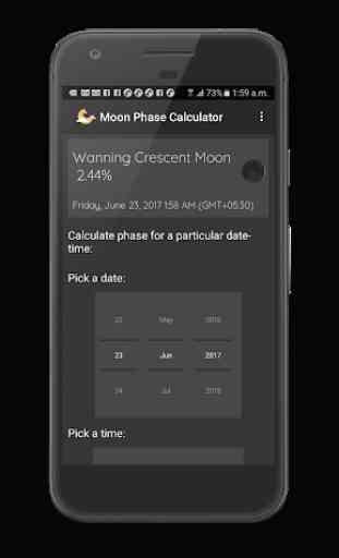 Moon Phase Calculator 1