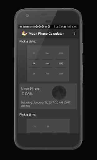 Moon Phase Calculator 2