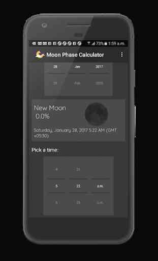 Moon Phase Calculator 3