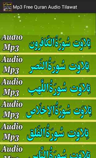 Mp3 Free Quran Audio Tilawat 3