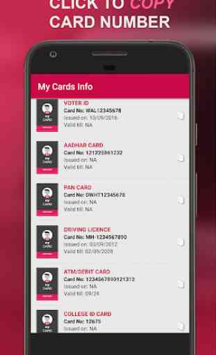 My Cards Info - Your ID Cards Wallet App 4