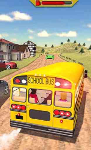Off Road School Bus : Uphill Driving Simulator 1