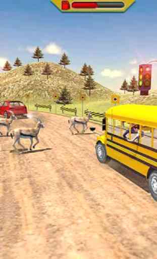 Off Road School Bus : Uphill Driving Simulator 2