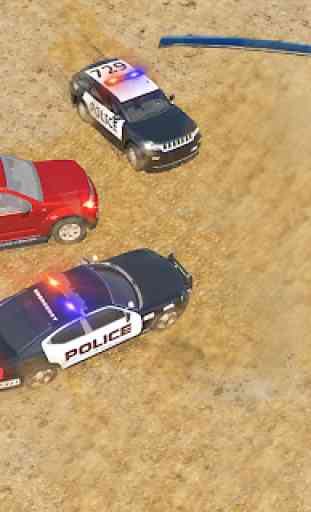 Offroad Jeep Prado Driving - Police Chase Games 4
