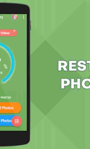 Photo Recovery : Deleted Images Restore Disk Scan 1