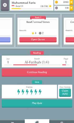Quran Challenge: Read, Translate & Memorise Game 2