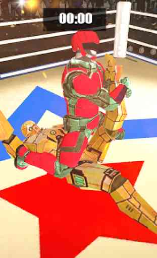 Real Robot Ring Fighting VS Wrestling Robot Game 2