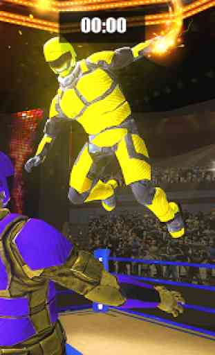 Real Robot Ring Fighting VS Wrestling Robot Game 4