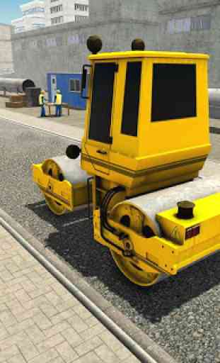 Road Construction Machines Mega Builders Game 4