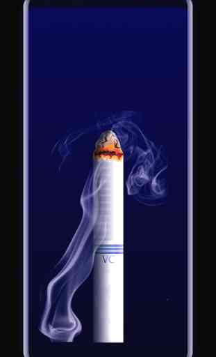 Virtual cigarette for smokers prank 2