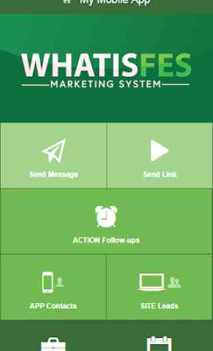 WhatisFES App and Marketing System 1