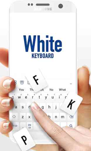 White Keyboard 2