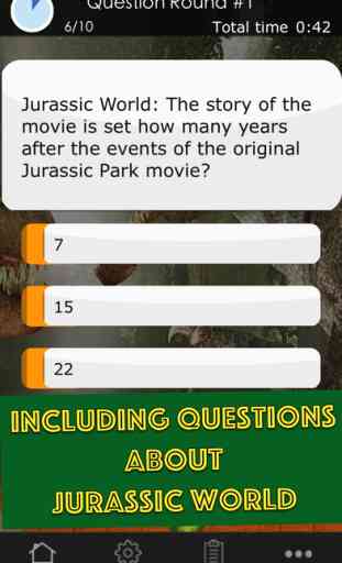 Quiz Game for the Jurassic Park Movies - Including Questions about Jurassic World and general knodwledge facts about dinosaurs 2