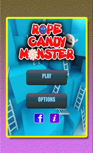 Rope Candy Monster - cut the line to drop candy for the monster 2