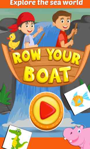 Row Your Boat - Sing Along and Interactive Playtime for Little Kids 3