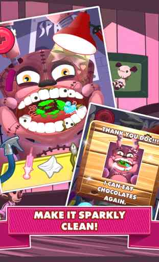 Scary Nights at the Kids Dentist – Little Tooth Monster Games for Pro 2