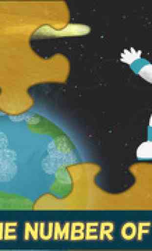 Science Games for Kids: Space Exploration Jigsaw Puzzles - School Activity for Cool Toddlers and Preschool Aged Children 2