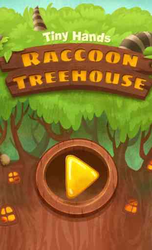 Raccoon Treehouse: learning games for toddlers 3