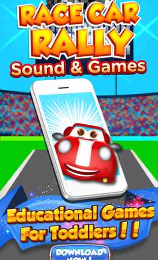 Race Cars! Car Racing Games for Kids Toddlers 1