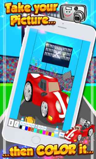 Race Cars! Car Racing Games for Kids Toddlers 4