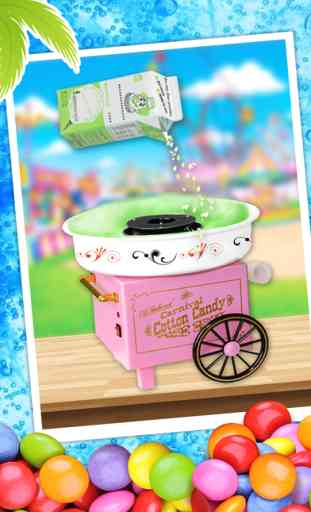 Rainbow Cotton Candy Maker - Fun Cooking 2