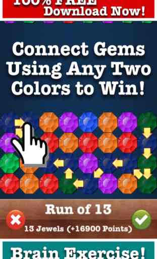 Rainbow Jewels: Connect Matching Color Dots Puzzle 1