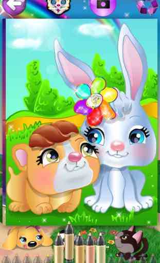 Royal Pets - Coloring Book for Kids with Littlest Animals Shop 1