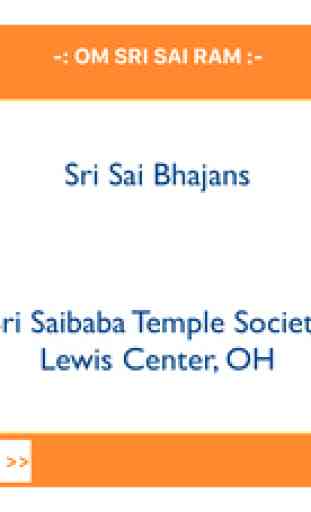 Sai Temple of Columbus - Bhajan Viewer 2