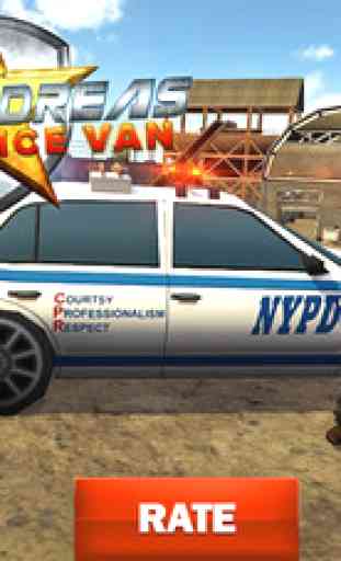 San Andreas City Police Van 3D 1