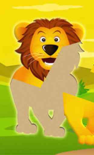 Savanna - Games for Kids - Puzzles of Animals 1