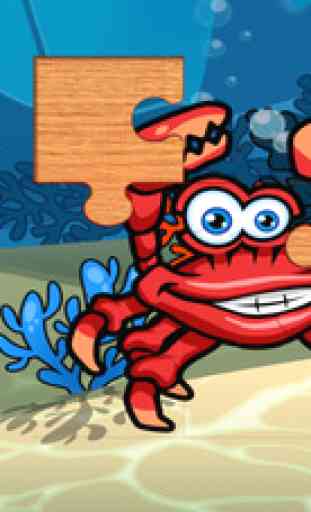 Sea Animal Games & Jigsaw Puzzles for Toddlers 2