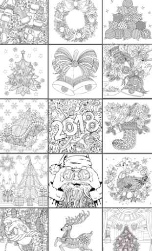 2020  Christmas Coloring Book 1