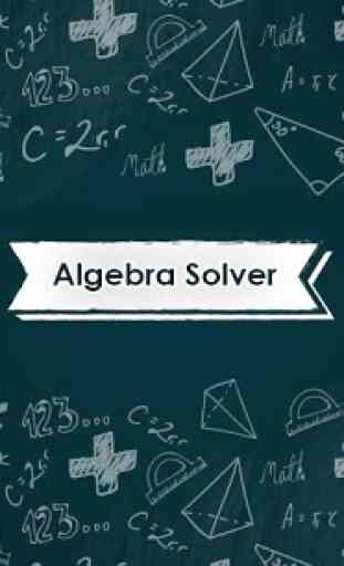 Algebra Solver 4