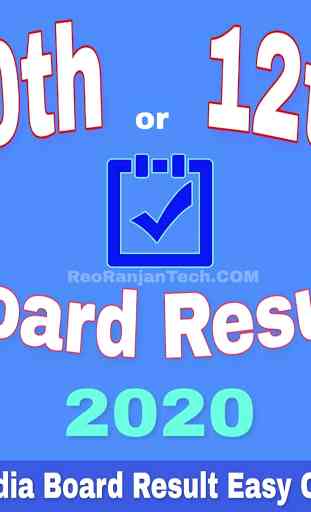 All India Result 2020 - 10th 12th Board Results 1