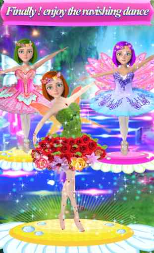 Ballerina Fairy Makeup Spa Salon: Dressup Game 2