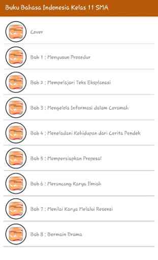 Buku Bahasa Indonesia Kelas 11 SMA Kurikulum 2013 1