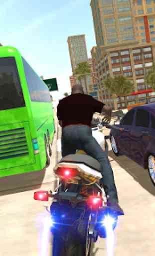 City Traffic Moto Rider 3