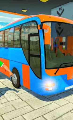 City Transport Coach Bus Driver - Transporter Game 2