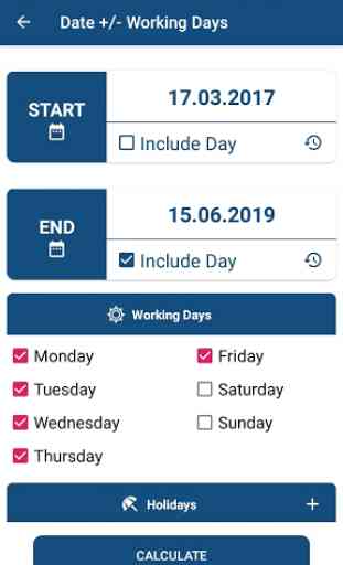 Date Calculator - Days between Dates 4