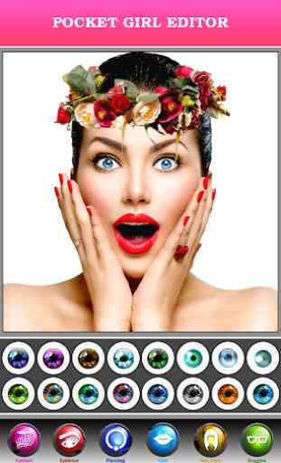 Face Makeup Photo Editor for Girls 2
