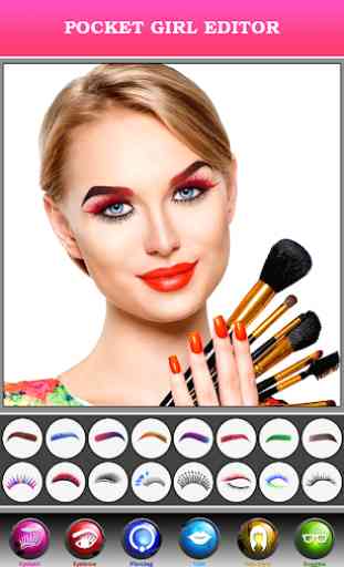 Face Makeup Photo Editor for Girls 4