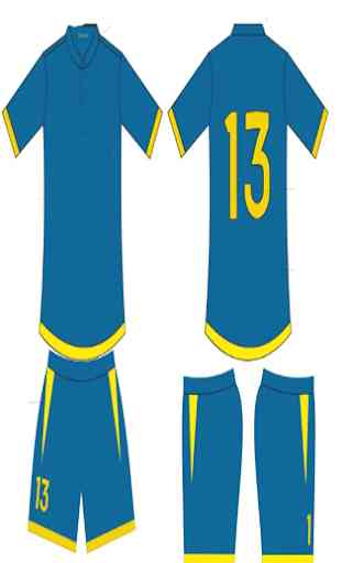 Futsal jersey design 2