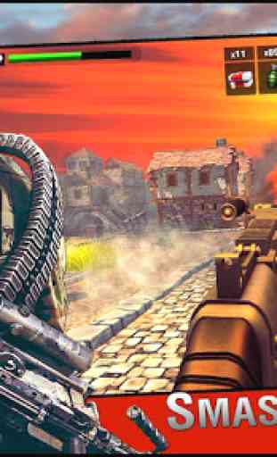 Gunner Battlefield: Fire Free Guns Game Simulator 2