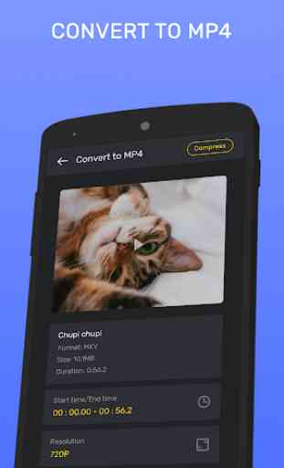 HD Video Convert to MP4, MP3 & Video Compressor 2