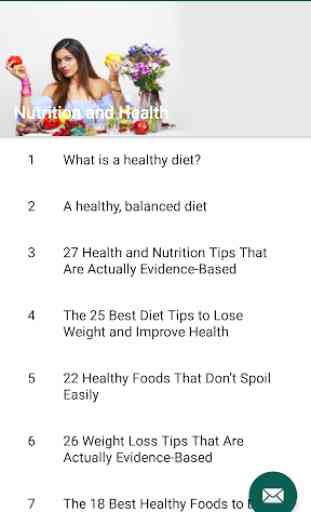 Healthy Living lifestyle & Nutritional help info 1