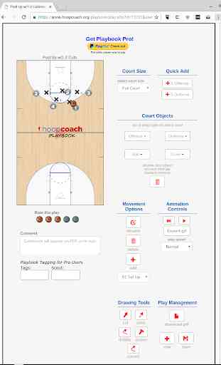 Hoop Coach Basketball Playbook 3